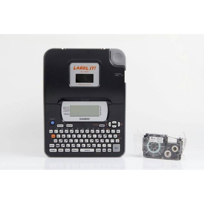 

CASIO KL 820 PRINTER LABEL ORI / PRINTING LABELING EZ LABEL IT KL820