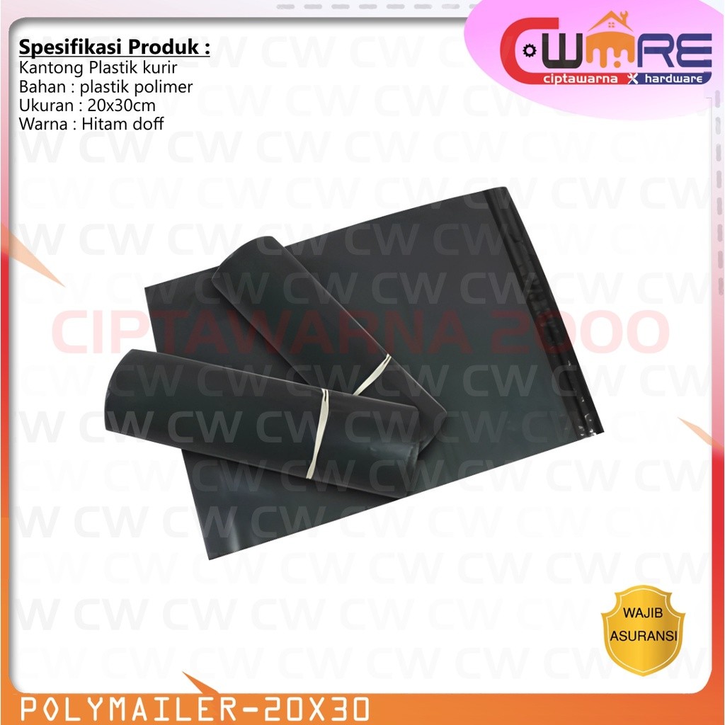 

Kantong Plastik Packing Online Amplop Plastik Polymailer 20X30 - BST - CW2H