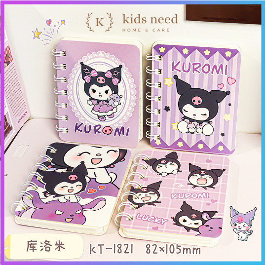 

(4pcs) Notebook A7 Scrapbook Mini 4 Gambal Buku Kecil Catatan Notes Kecil 1 Paket 4 PCS Buku Gambal campur Notebook Ring Motif Memo Mini A7 Spiral Notebook Ring