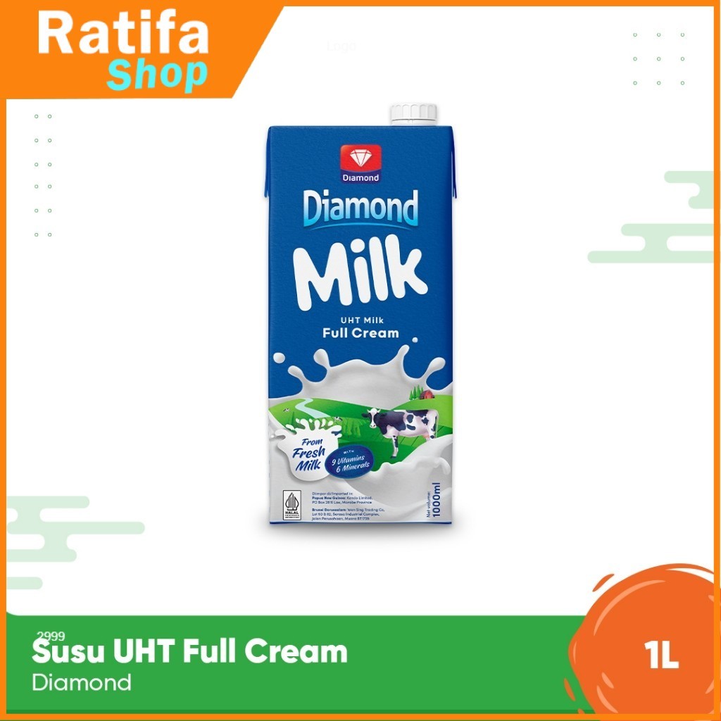 

Diamond Susu UHT Full Cream 1L