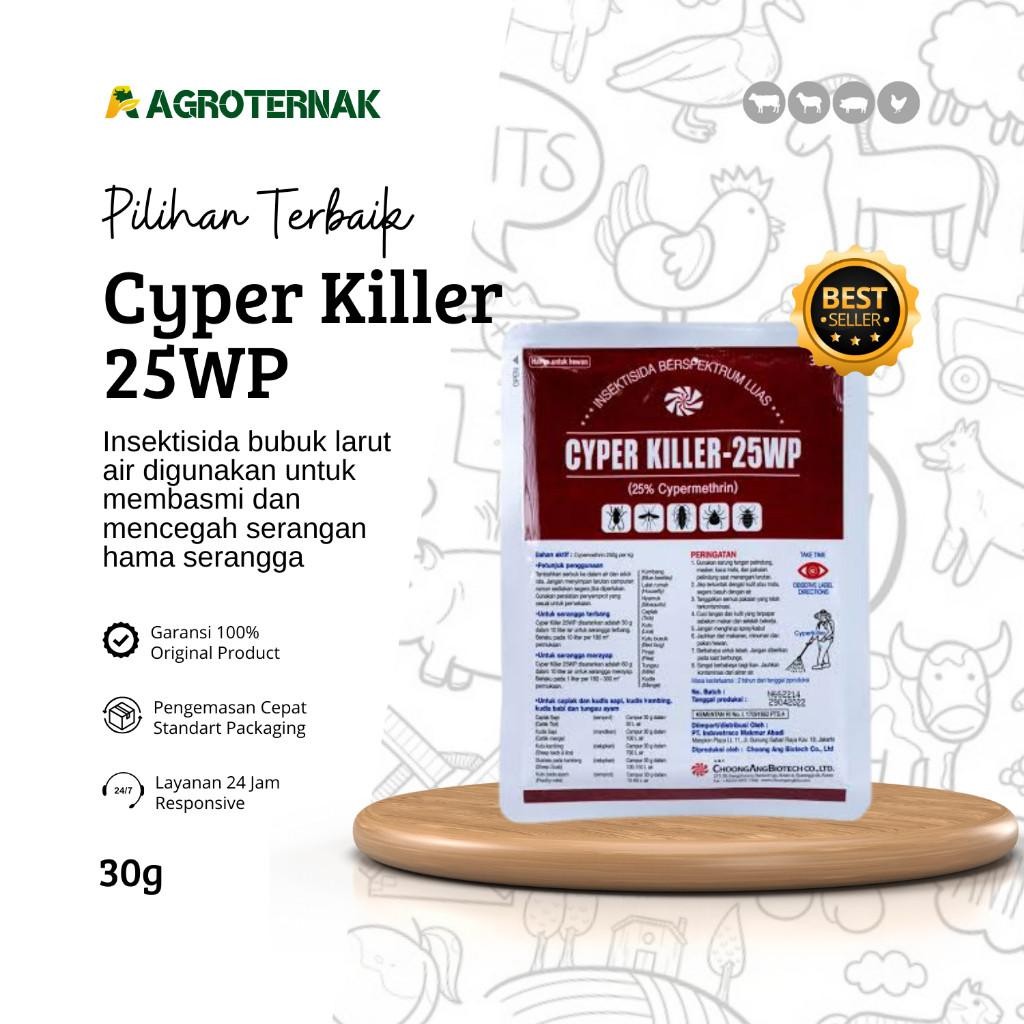 CYPER KILLER Cyperkiller 25WP 30g Insektisida Pembasmi Kutu Original Import Quality