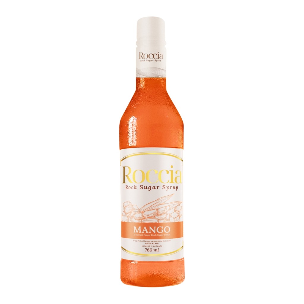 

Roccia Mango Rock Sugar Syrup Sirup Rasa Mangga
