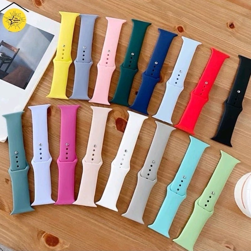 Strap Smart Watch Iwatch T500 T55 X7 T500+Plus T55+Pro 42/44mm Rubber Strap  for T500 T55 T500 Plus 