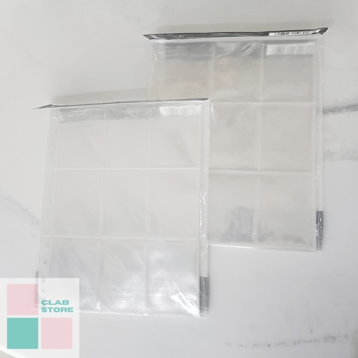 

LARIS -Sultan 9P Page A4 Binder 9 Pocket Ring Binder Album Kpop Sleeve Binder - 1 pak isi 25 pc