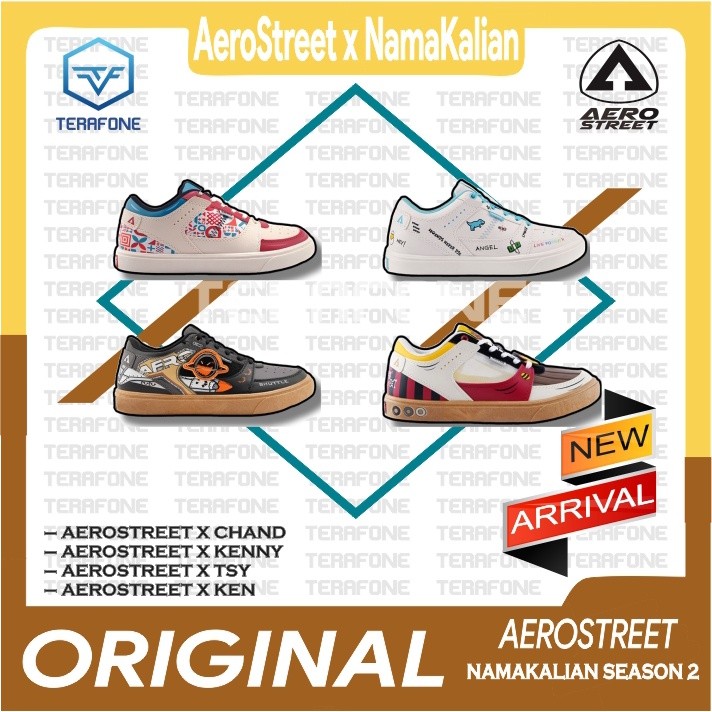 SEPATU AEROSTREET X NAMAKALIAN SEASON 2 Terlaris