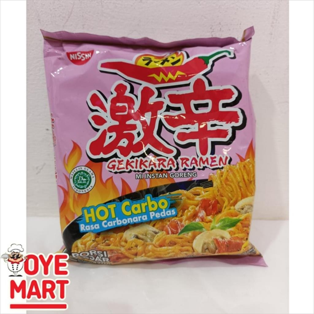 

NISSIN GEKIKARA RAMEN HOT PORSI BESAR 118GR Hot Carbo