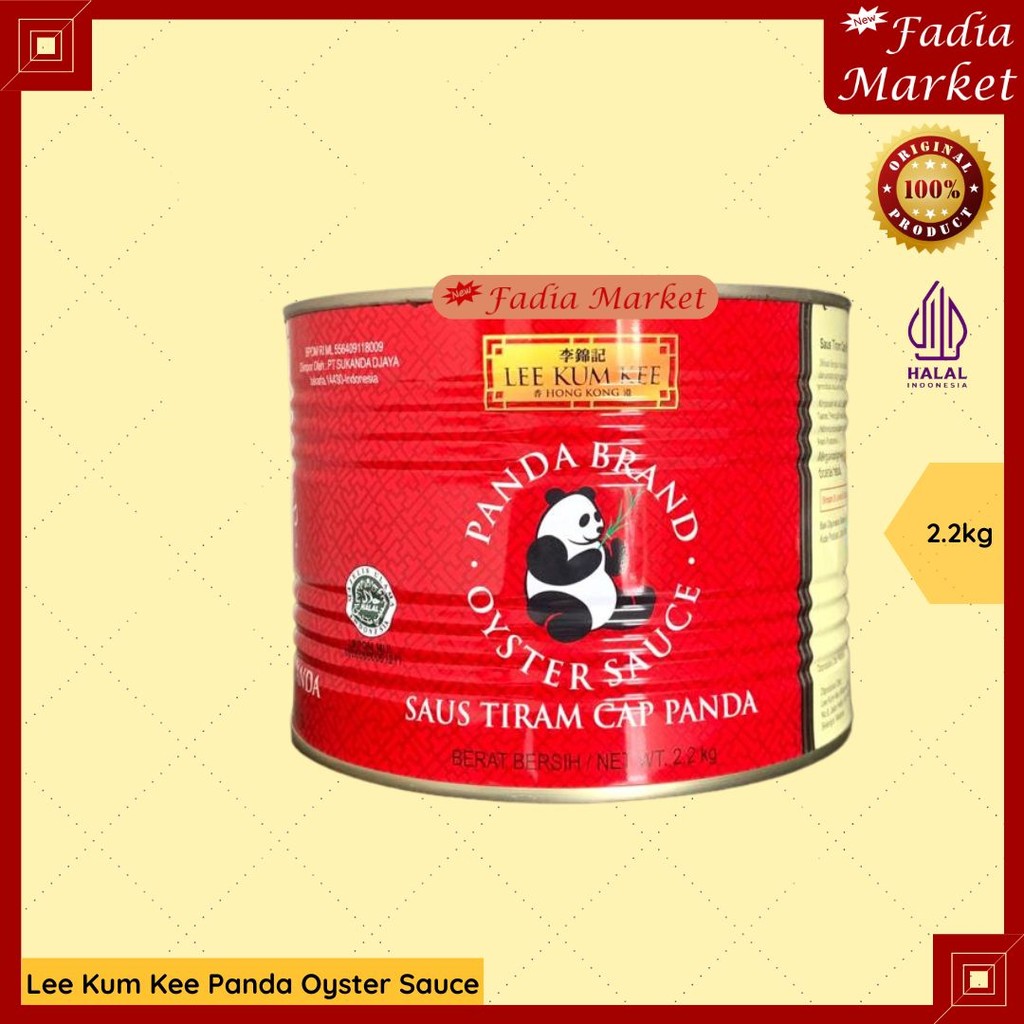 

Lee Kum Kee Oyster Sauce Saus Tiram Kaleng 2,2kg 2200g