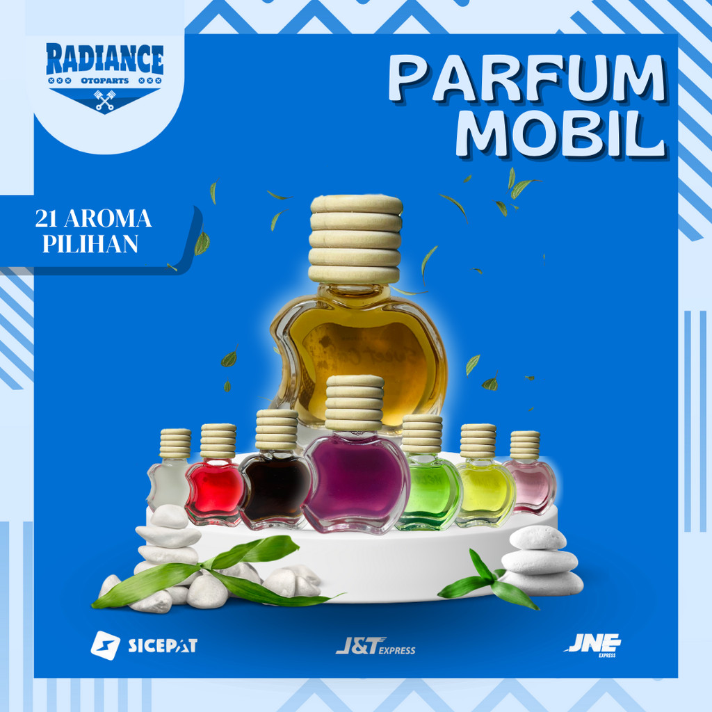 Parfum Mobil Gantung Aroma Terapi - Essential Oil Anti Mual Tahan Lama