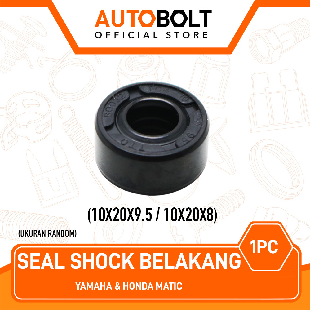 Seal Shockbreaker Belakang 10x20x9.5 / 10x20x8 Mio Lama Sporty Soul Vario Beat Scoopy Fino Xeon Vega