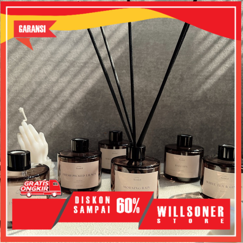 Reed Diffuser by Scented | Aromatherapy Pewangi ruangan Pengharum ruangan Aesthetic - 50 ml