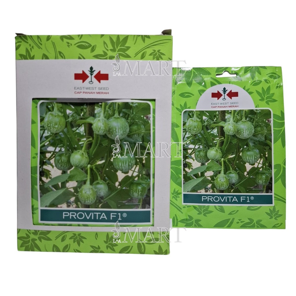 Benih Terong Bulat PROVITA F1 Isi 400 Butir Cap Panah Merah