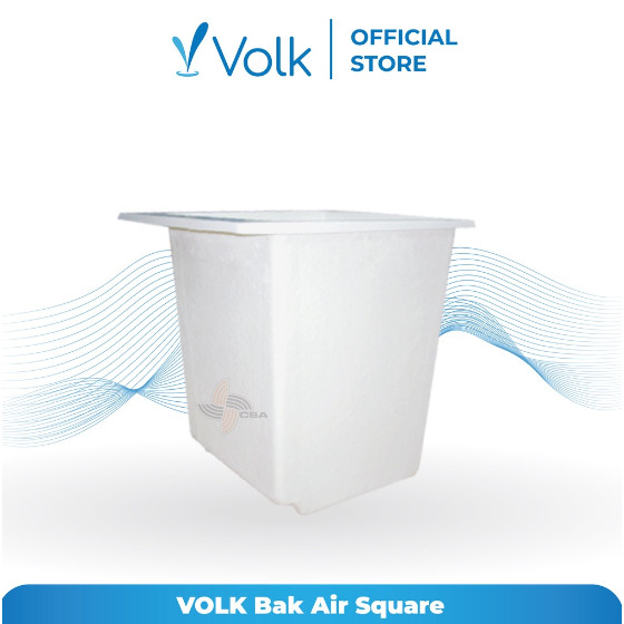 BAK MANDI SUDUT Volk Bak Air Square Kotak / Bak Mandi Square Kotak120 Liter