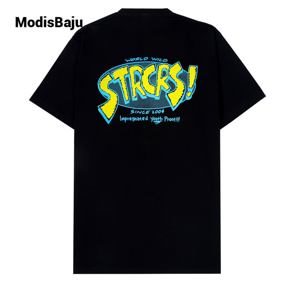 ModisBaju Kaos Pria - PROOF - Black