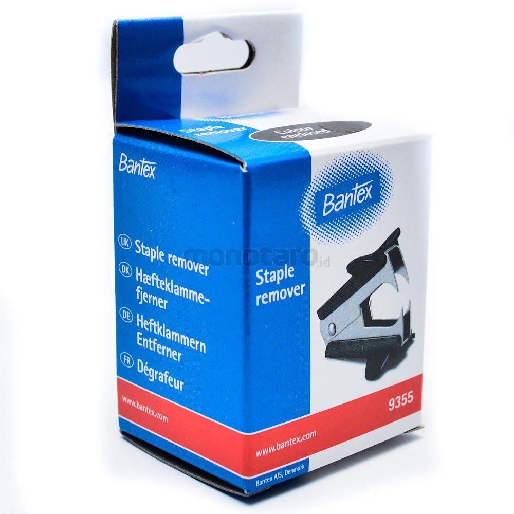 

Bantex Stapler Remover 9355 Black Murah / Pembuka Isi Hekter / Pelepas Hekter