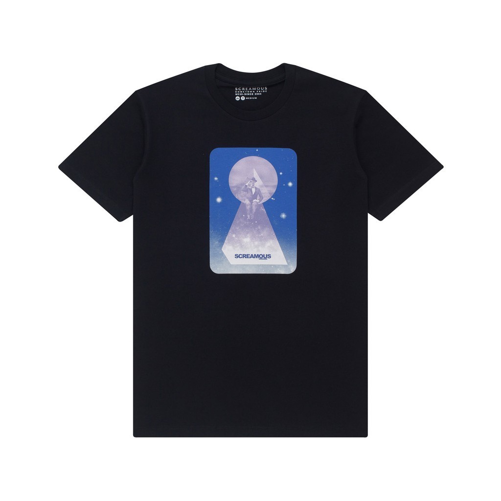 【ORI】 Screamous T-Shirt SCREAMOUS BINOCULAR BLACK