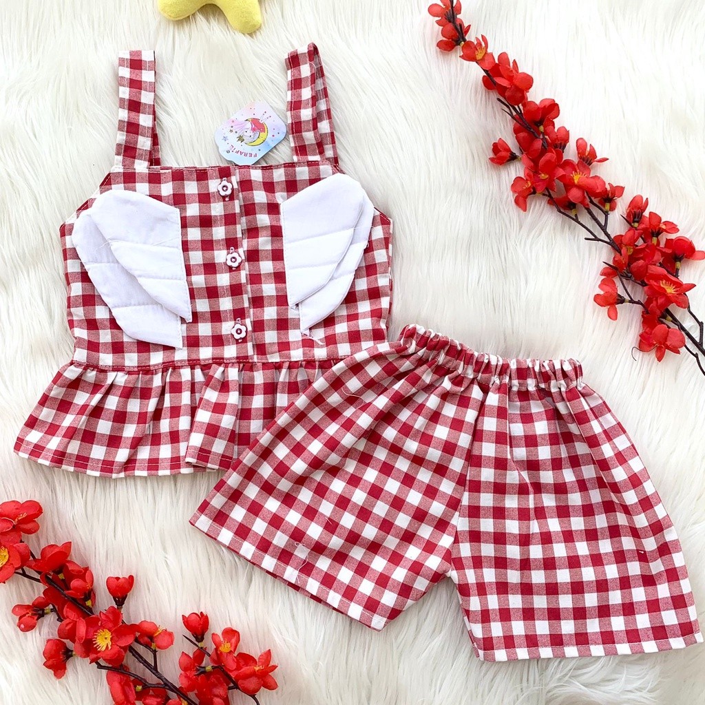 TRISANSHOP Baju jumpsuit pesta lucu bestseller anak bayi cewek perempuan murah -ang