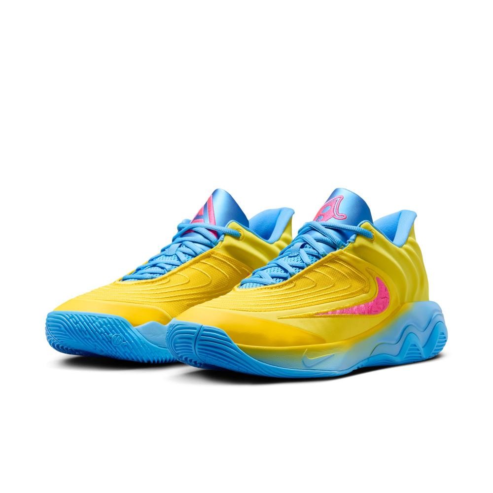 NIKE Men Basketball Giannis Immortality 4 Ep  Lightening/Hyper Pink-University Blue Yellow ORIGINAL 