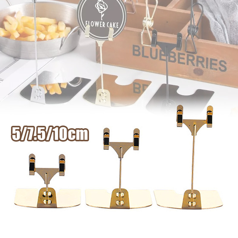 

Tiang Nomor Meja Standing Food Tag Table Number Price Stand Table Number