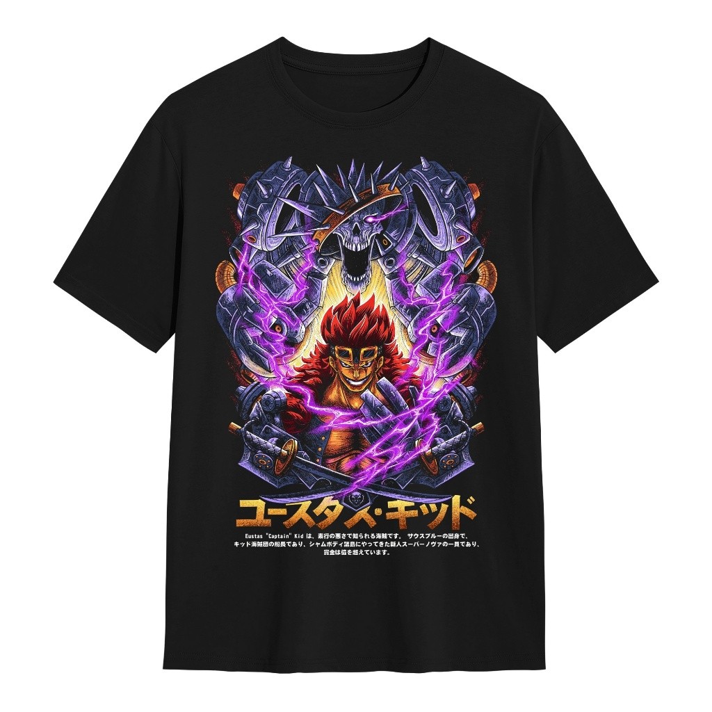 Vizar T-shirt Kaos One Piece Eustass Kid ONEPIECE28