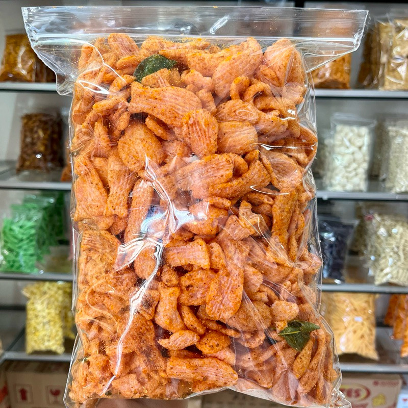 

Kerupuk Ikan 1kg Rasa Uenak Bumbu Double Enak - Mang Meser