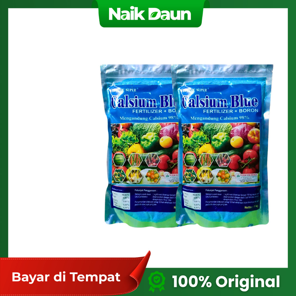 Pupuk CALSIUM BLUE BORON isi 1000 gr ORIGINAL | Naik Daun