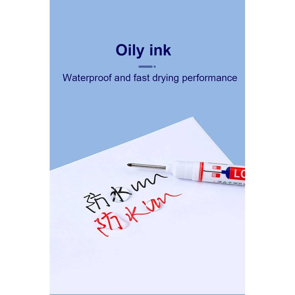 

Pena Marking Waterproof dengan Ujung Panjang untuk Tanda yang Tepat dan Jelas - NO.317