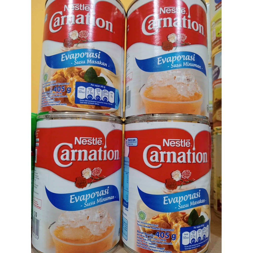 

Carnation Evaporasi 405 Gram