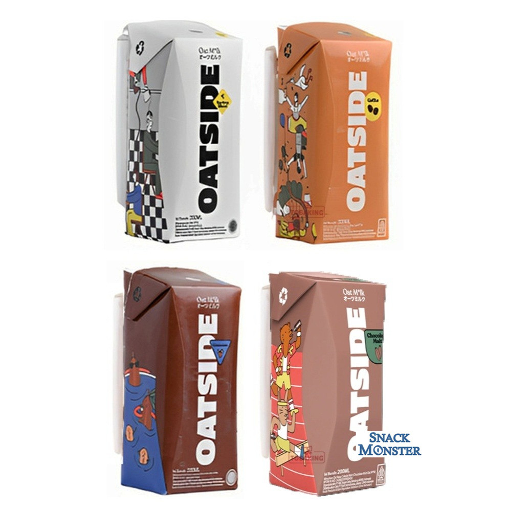 

Oatside Oat Milk Barista Blend Original Chocolate Coffee 200ML