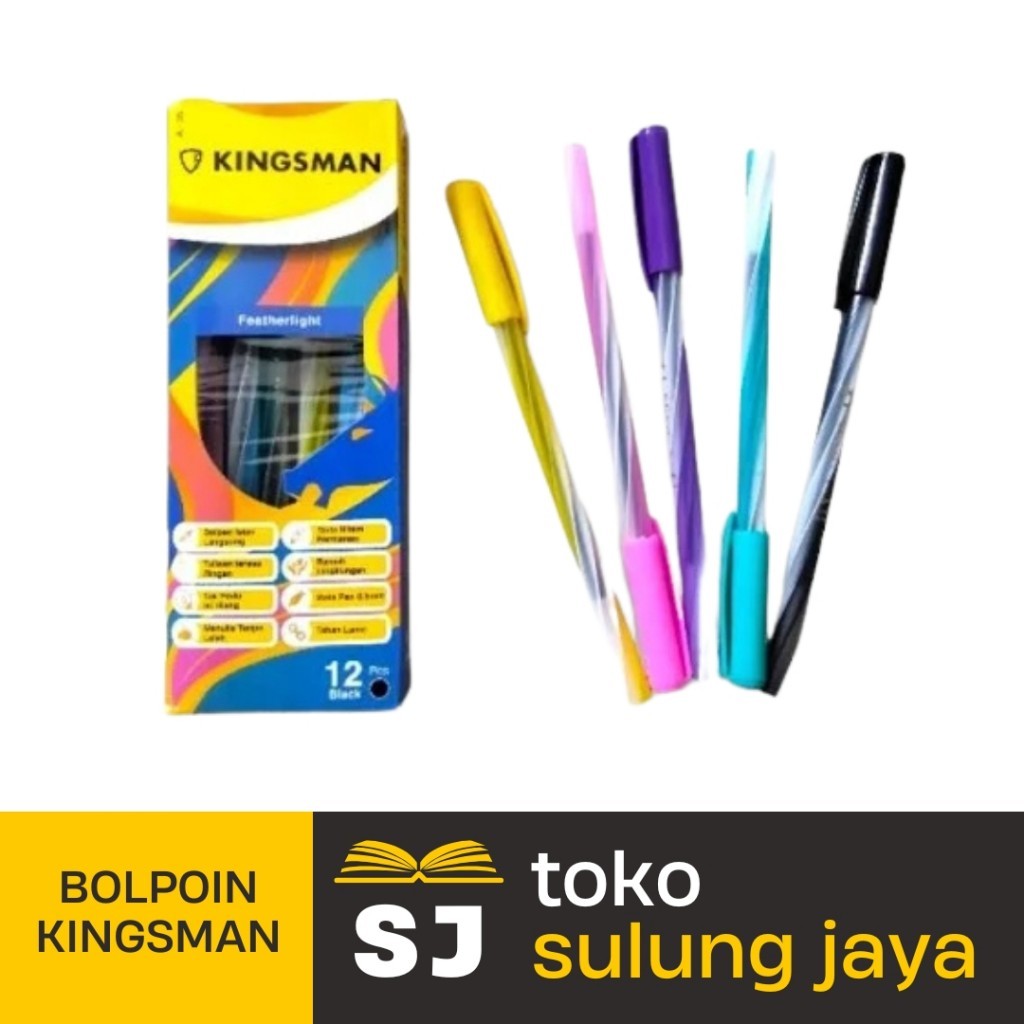

BOLPOIN KINGSMAN | PEN ULIR KINGSMAN | PULPEN SPIRAL