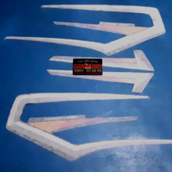 striping list RX-King Original Tahun 2001 Hitam