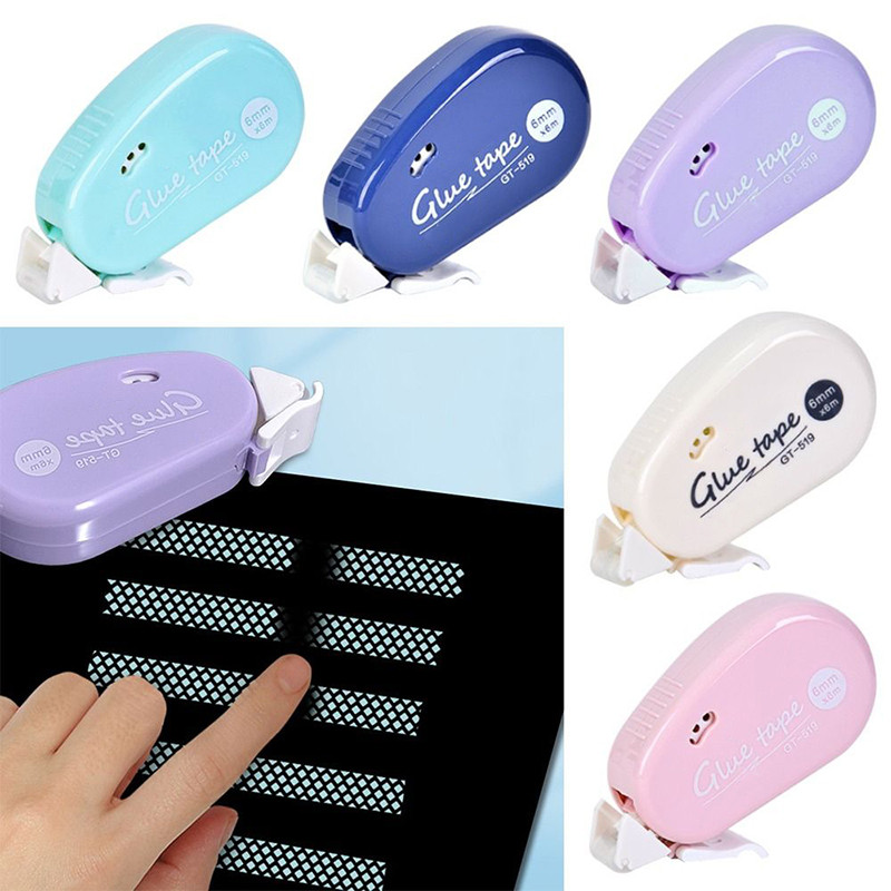 

6m*6mm Double Sided Adhesive Dot Glue Tape DIY Scrapbooking Collage Photo Album Office & School Stationery Supplies Roller Tape
