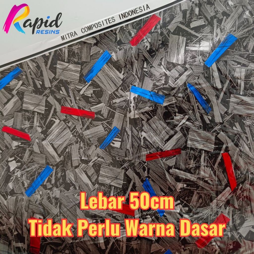 CANDHUSHOP WTP Forged Carbon Water Transfer Printing Karbon Cat Celup