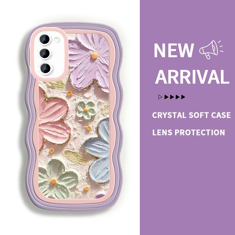 Case Hp For Samsung S21 FE 5G S8 Plus S9 S10 4G S20 FE Ultra S21 Ultra S22 S22 Ultra 5G Flower Flowe