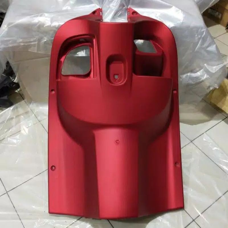 cover inner legshield leksil kontak dasbor scoopy fi esp K93 2017 2019 merah doff