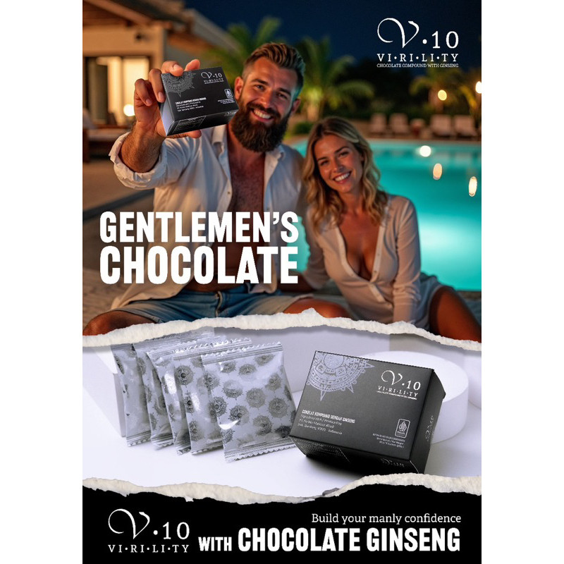 

Coklat V10 Ginseng | 1Box Coklat Vten | Coklat Original - Darwin’s Store