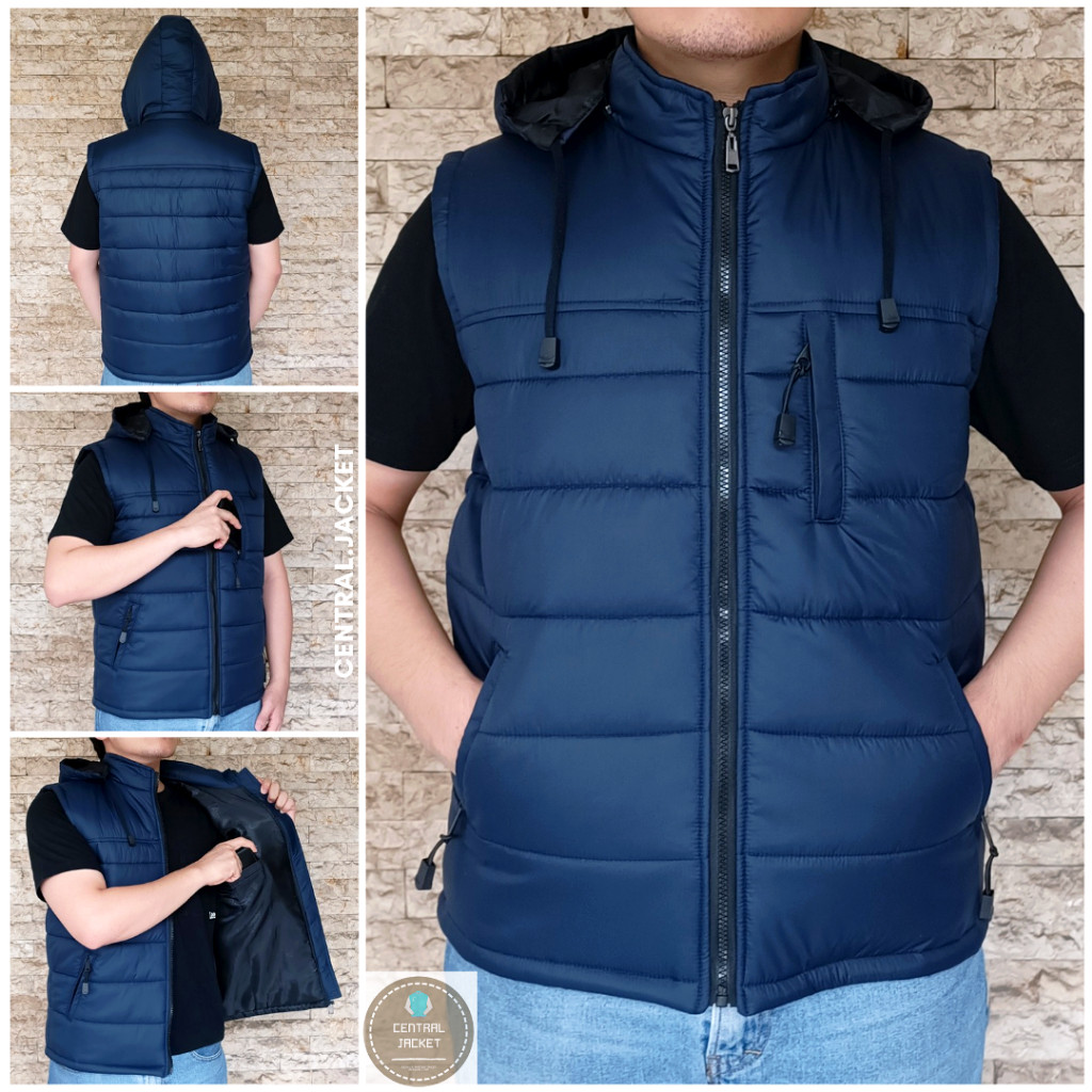 ROMPI PARASUT PRIA MURAH  - ROMPI MOTOR PUFF WINBREAKER - VEST WATERPROOF - ROMPI PARTAI - CUSTOM