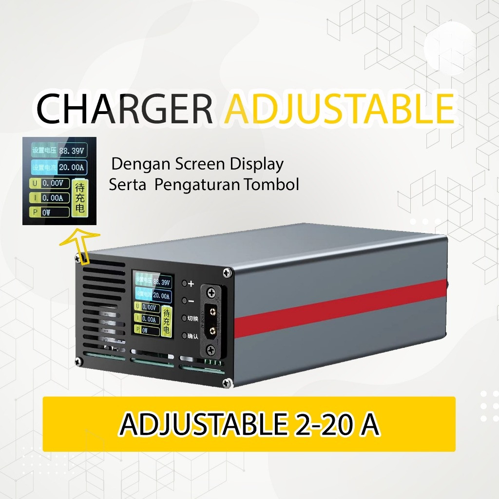 Charger Polytron Lifepo4 Adjustable