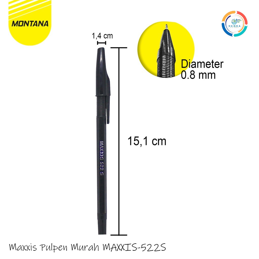 

Maxxis Ballpen / Pulpen Murah Montana | @ 1 Pc