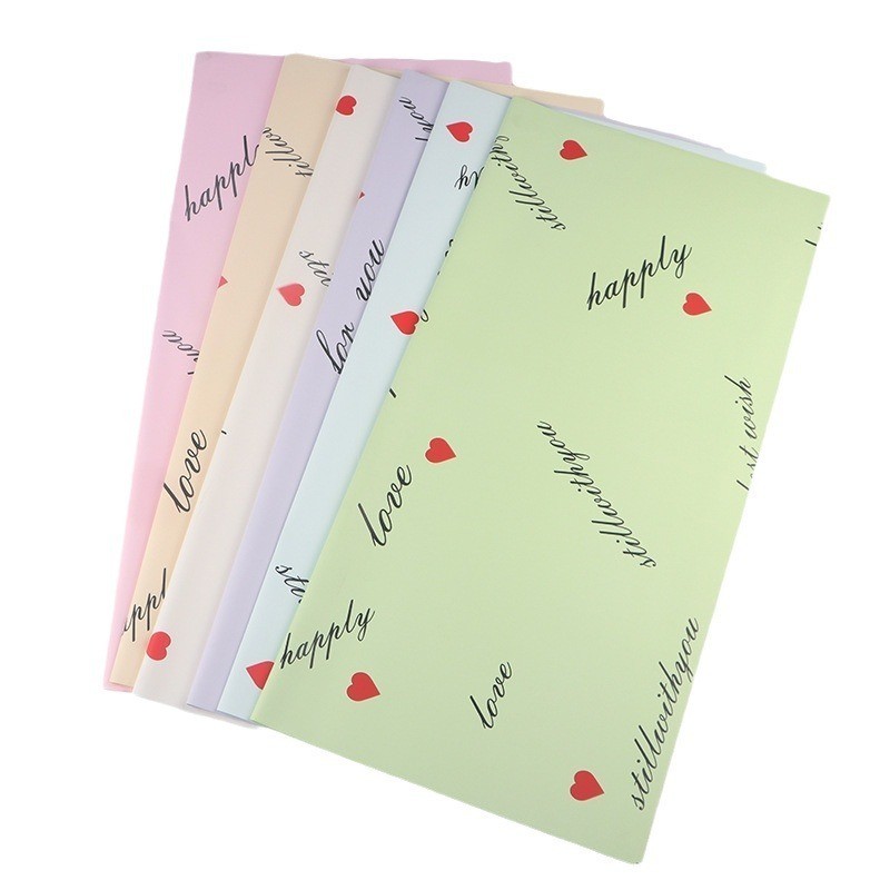 

20 LEMBAR Kertas Buket Bunga Cellophane Flower Wrapping Paper Bouquet Dekorasi Pesta Florist KB090