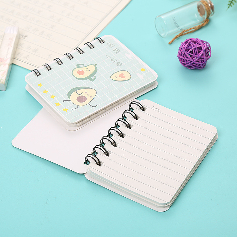 

Buku Catatan A7 Buku Tulis Kertas Mini Notebook Ring Motif - 1025