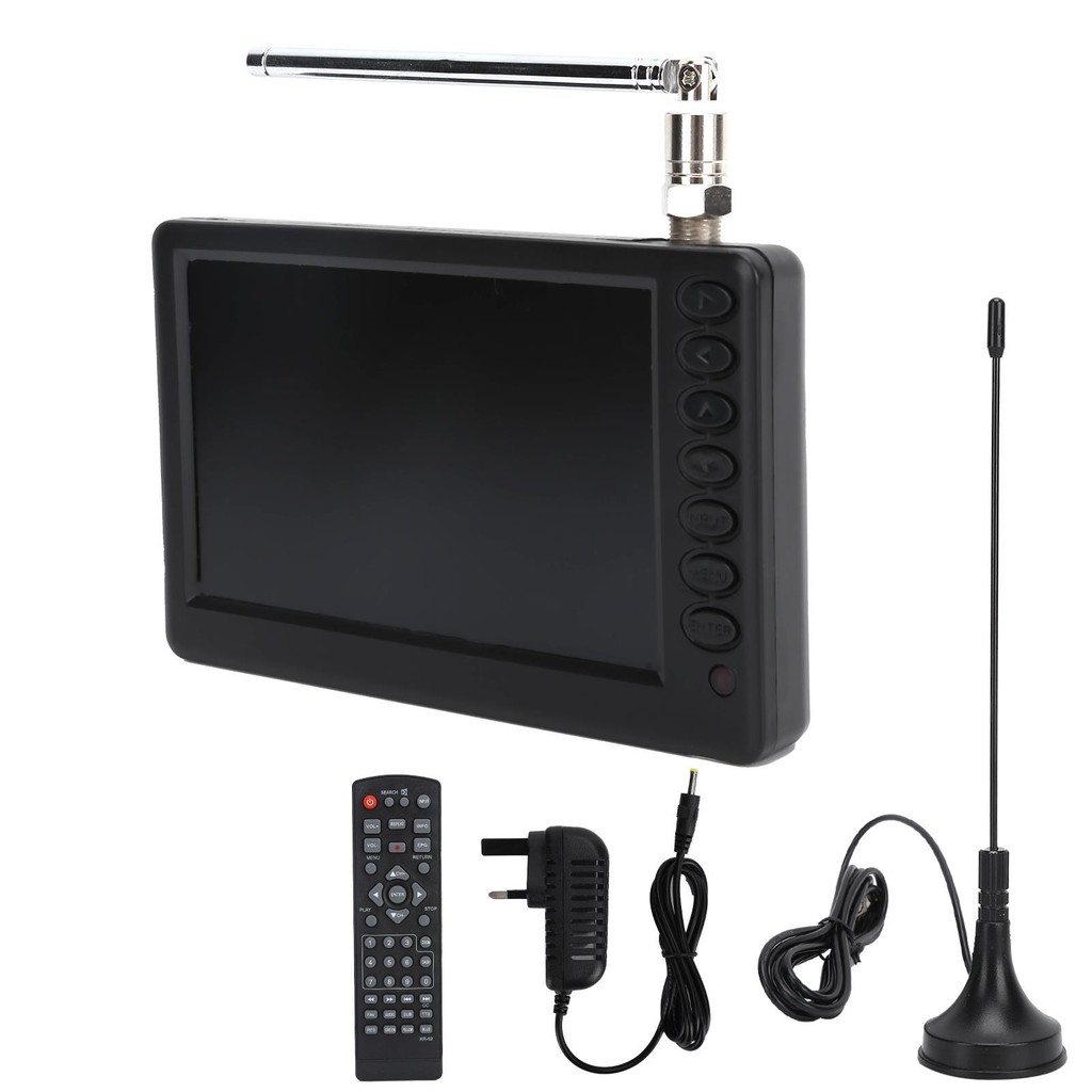 LEADSTAR D5 Portable 5-Inch Digital TV - Handheld Color TFT LED Television for home , Car & Kitchen,
