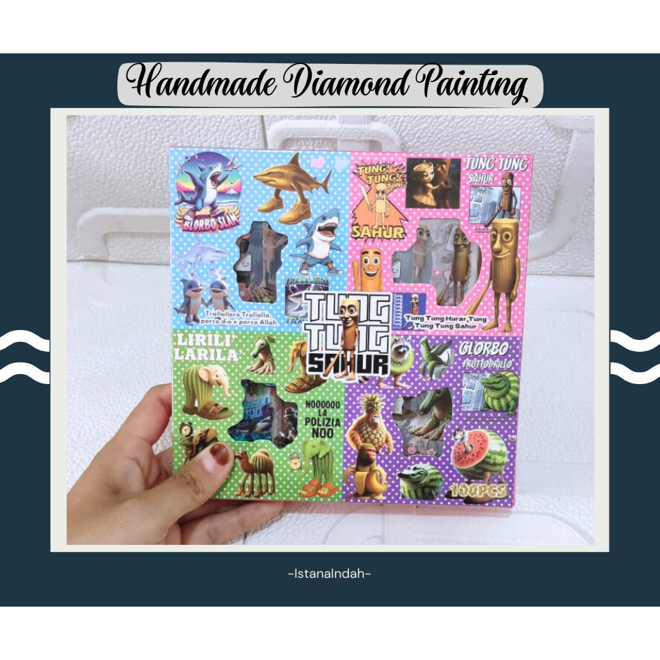 

STIKER BOX 2D ANOMALI WATERPROOF ISI 100 LEMBAR