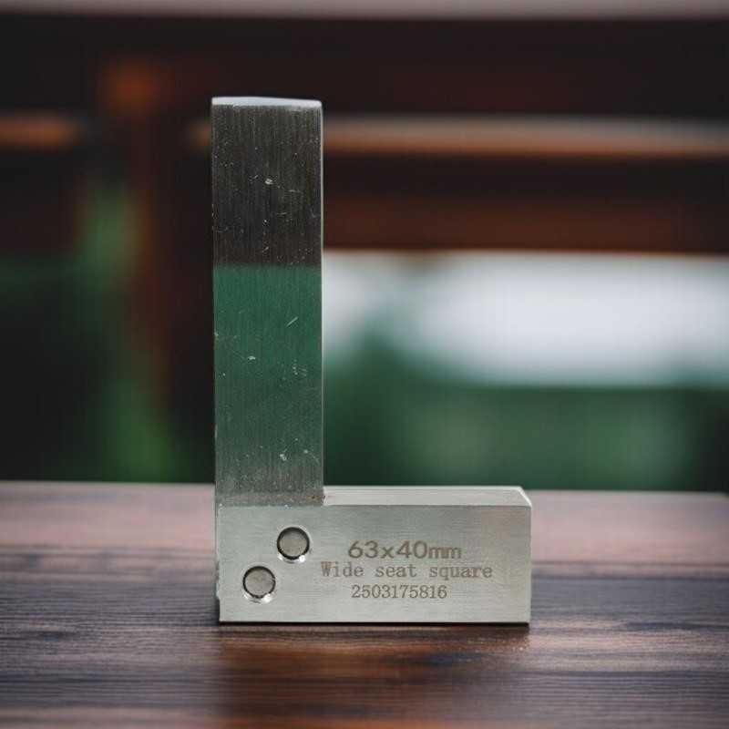 

ALSHASTR TELEHILL Penggaris Siku Besi Tukang 90 Derajat Machinist Angle Ruler - TH63