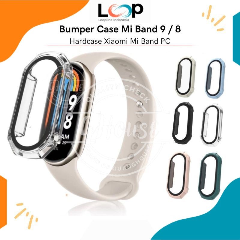 Loopline Bumper Case Mi Band 9 / Mi Band 10 Bumper Mi Band 9 Hardcase 2 in 1 Hardcase Xiaomi Mi Band