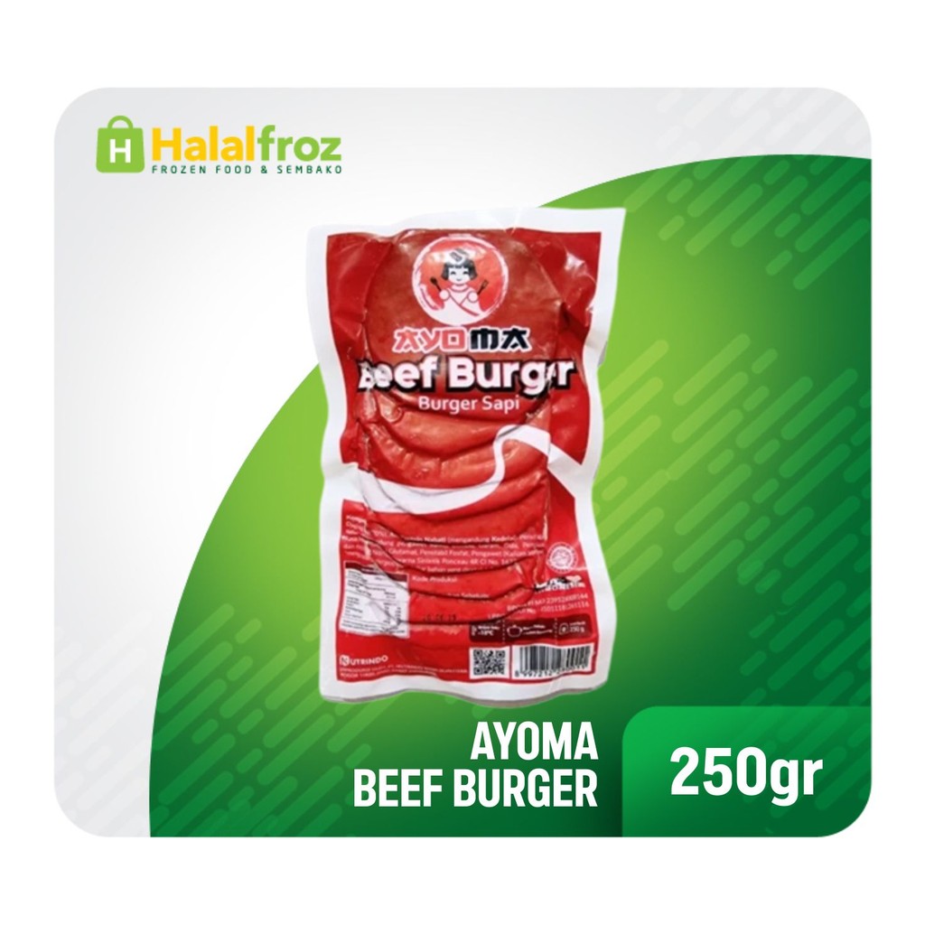

Ayoma Burger 250 Gr