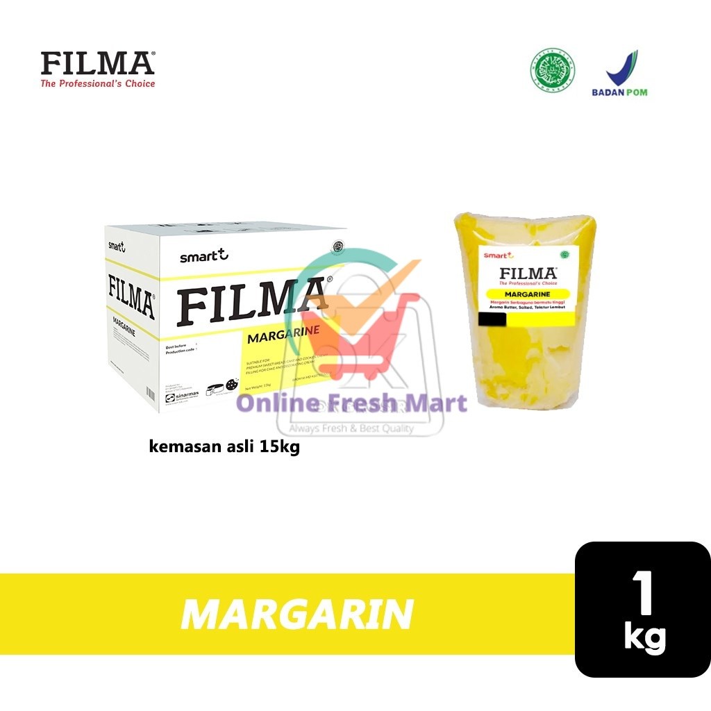 

Filma Margarin Serbaguna / Margarine Professional (1 kg) - Online Fresh Mart Denpasar