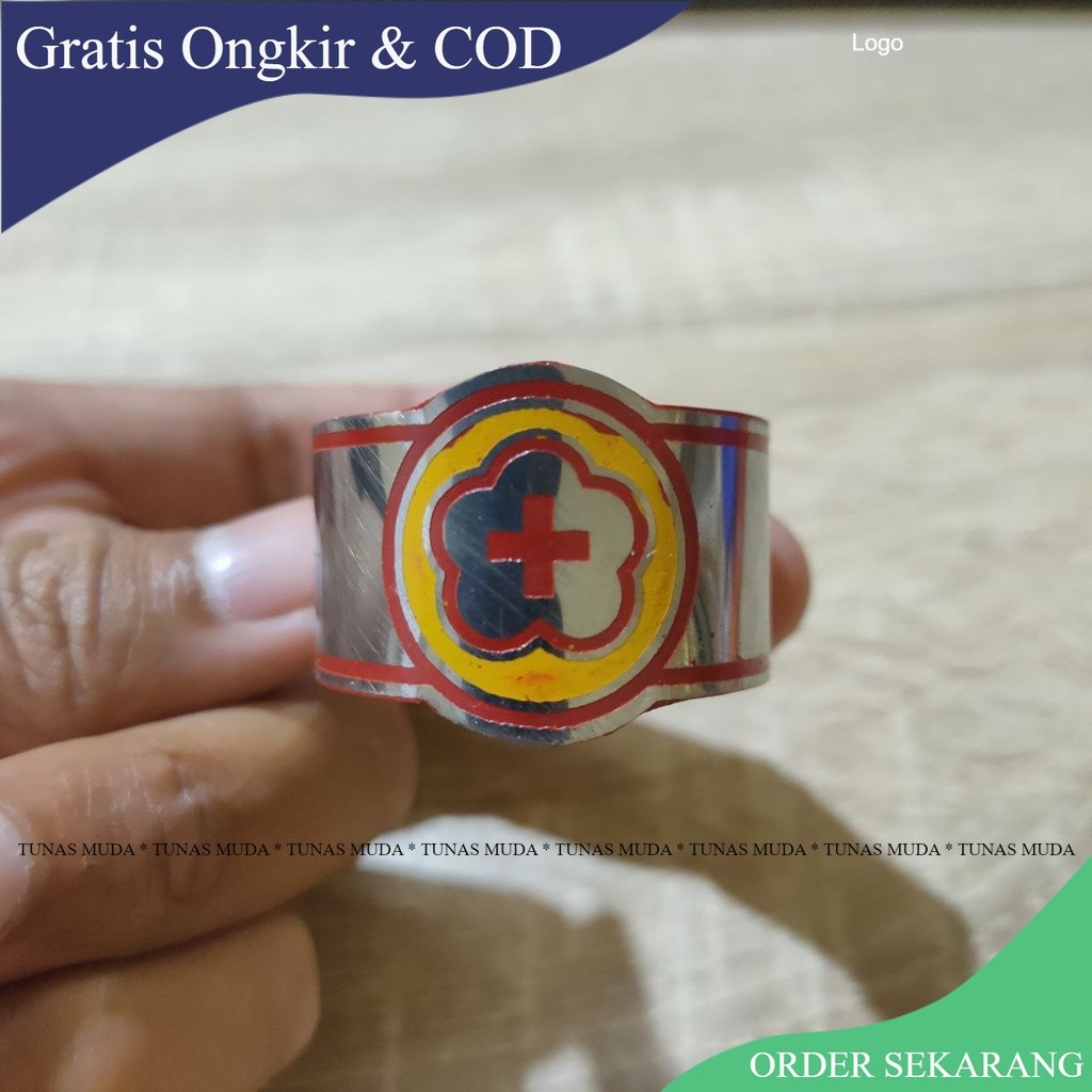 (COD) Kolong PMR PMI Cincin Syal PMR SMP SMA Alumunium TUNAS MUDA