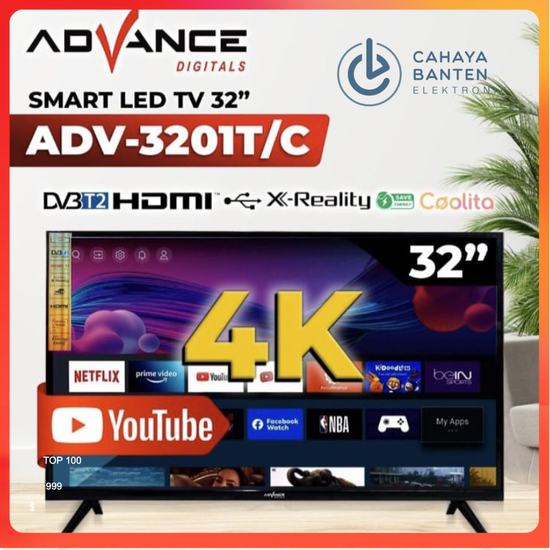 TV DIGITAL ADVANCE 3202T - TV LED ADVANCE 32 INCH DIGITAL