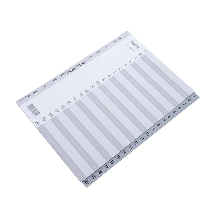

BANTEX INDEX 6213 A4 1-20