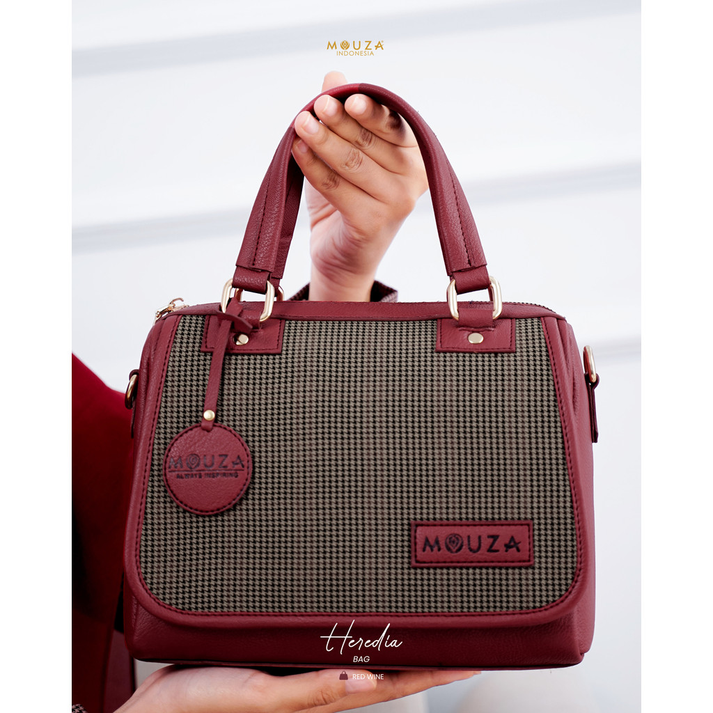 SyilaMall - Heredia Bag Small Tas Wanita Bahan Premium Original by Mouza Tas Heredia Bag dengan Mate